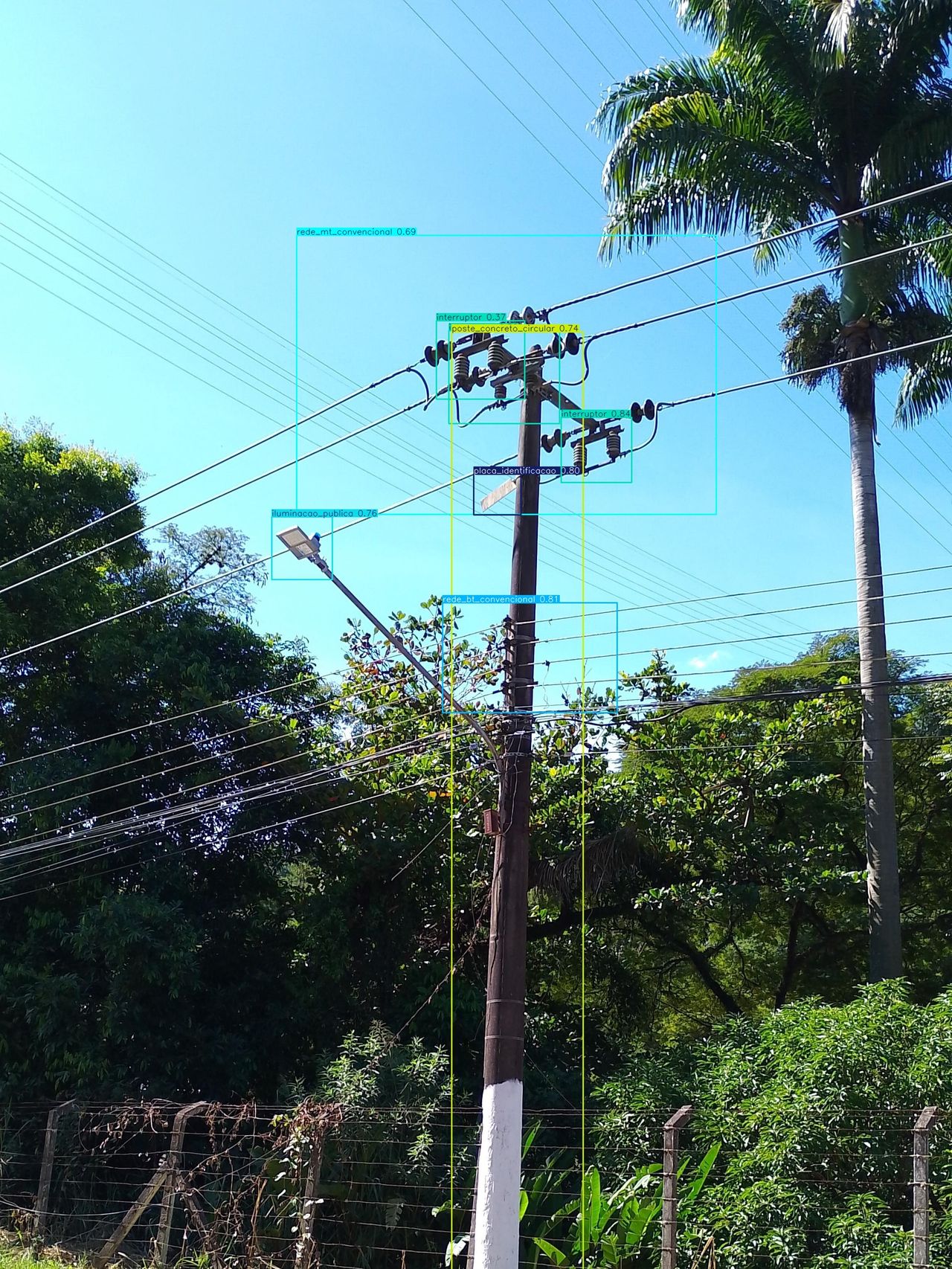 Detecção automática de ativos elétricos